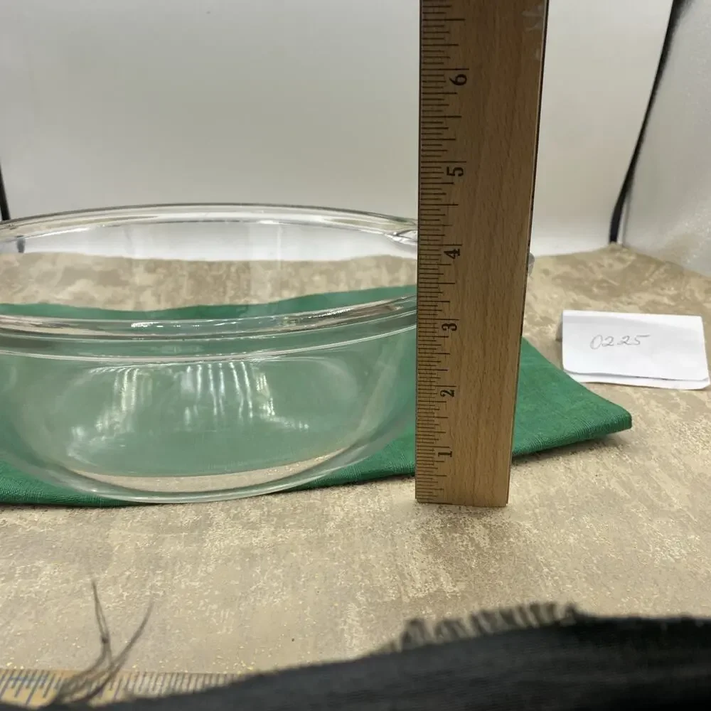 Anchor Hocking 2 Qt Round Glass Casserole Dish Oven & Microwave Safe Clear